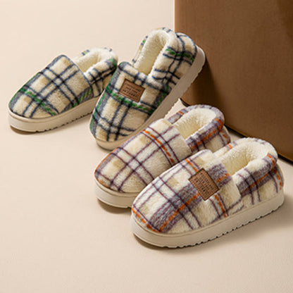 Plusock Plus Size Grid Design Slippers - image 10