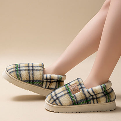 Plusock Plus Size Grid Design Slippers - image 5