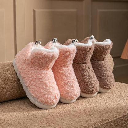 Plusock Plus Size Simple High Top Slippers - image 11