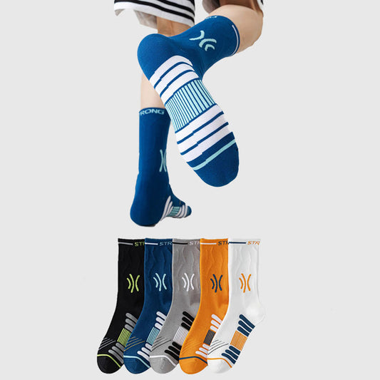 Plusock Plus Size Seamless Quarter Compression Socks(5 Pairs) - image 0