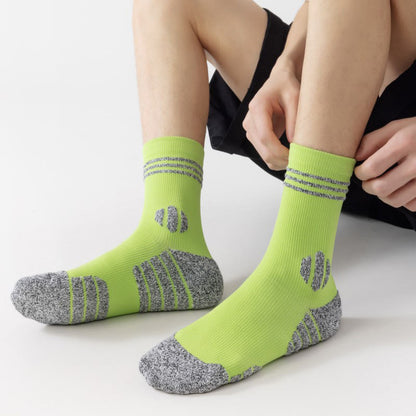 Plusock Plus Size Thick Cushion Quarter Compression Socks(5 Pairs) - image 6