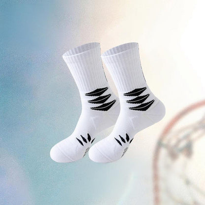 Plusock Plus Size Ergonomic Quarter Compression Socks(5 Pairs) - White - EU38-44(US5-10) - image 10