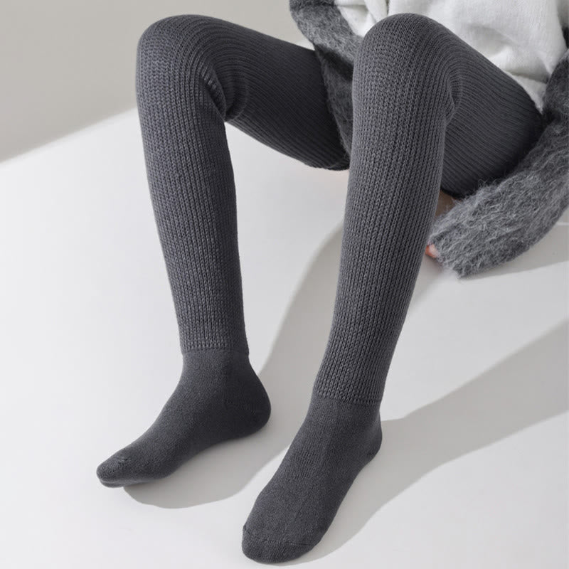 Plusock Plus Size Loose Cotton Thigh High Socks - image 14