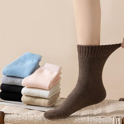 Plusock Plus Size Candy Colors Quarter Socks(8 Pairs) - image 2