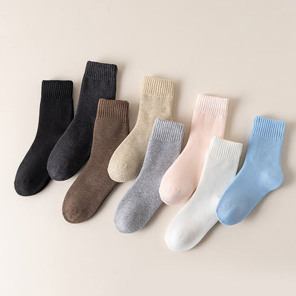 Plusock Plus Size Candy Colors Quarter Socks(8 Pairs) - Multicolor - EU36-43(US3-9) - image 5