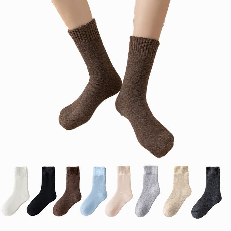 Plusock Plus Size Candy Colors Quarter Socks(8 Pairs) - image 0