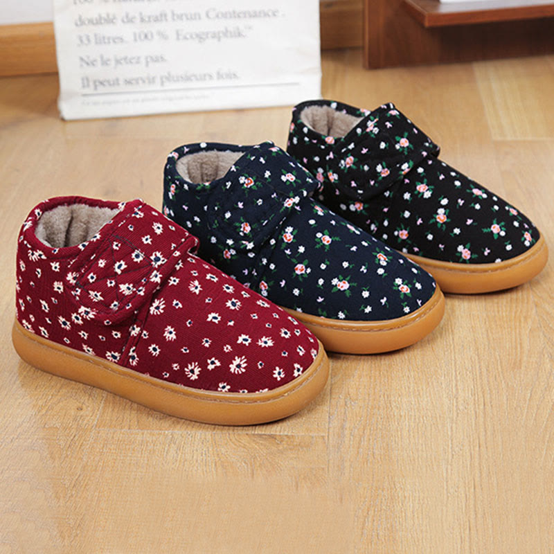 Plusock Plus Size Floral Slippers - image 9