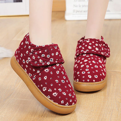 Plusock Plus Size Floral Slippers - image 11