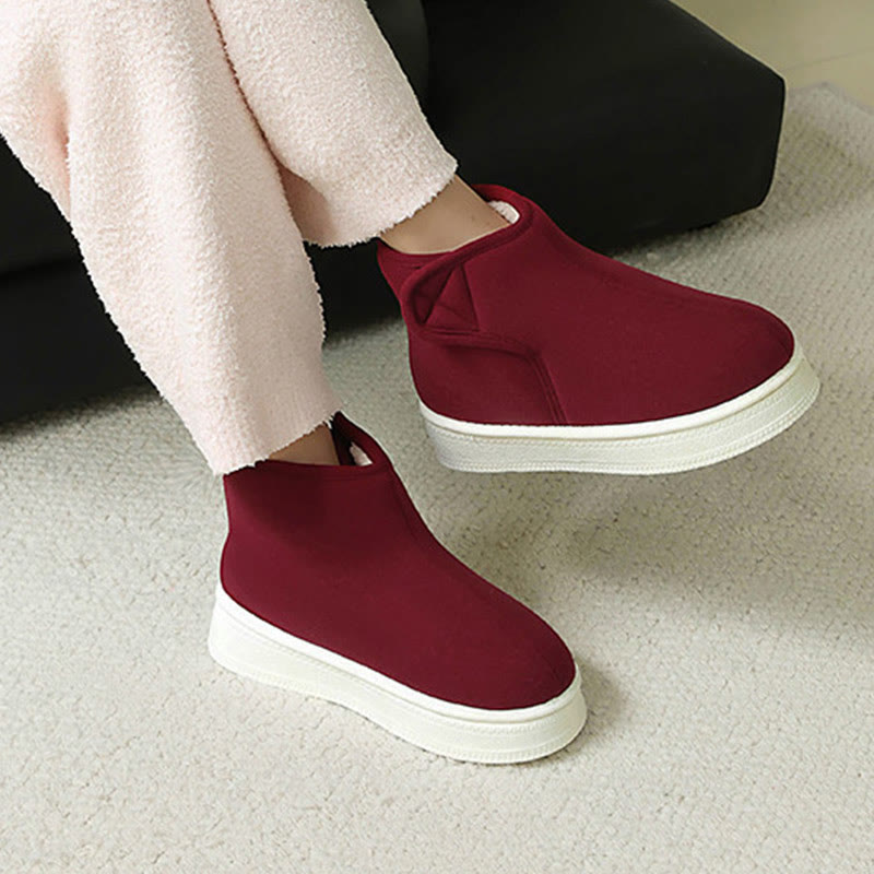 Plusock Plus Size Solid Color Durable Slippers - image 2