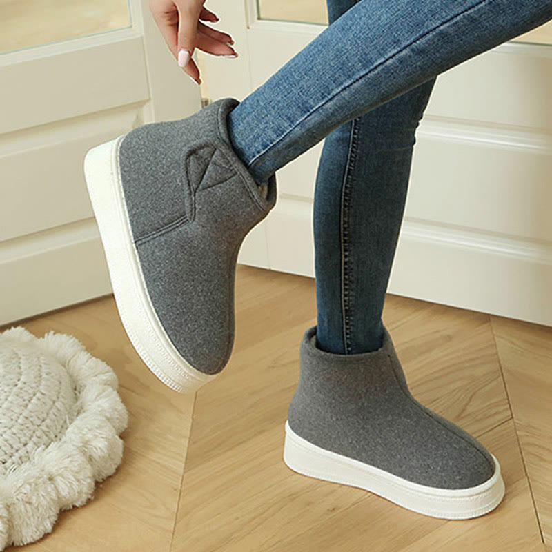 Plusock Plus Size Solid Color Durable Slippers - image 6