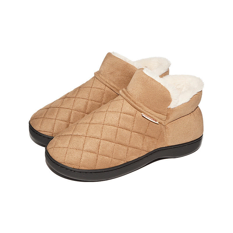 Plusock Plus Size Steady Slippers - Brown - EU44-45(US10-11) - image 1
