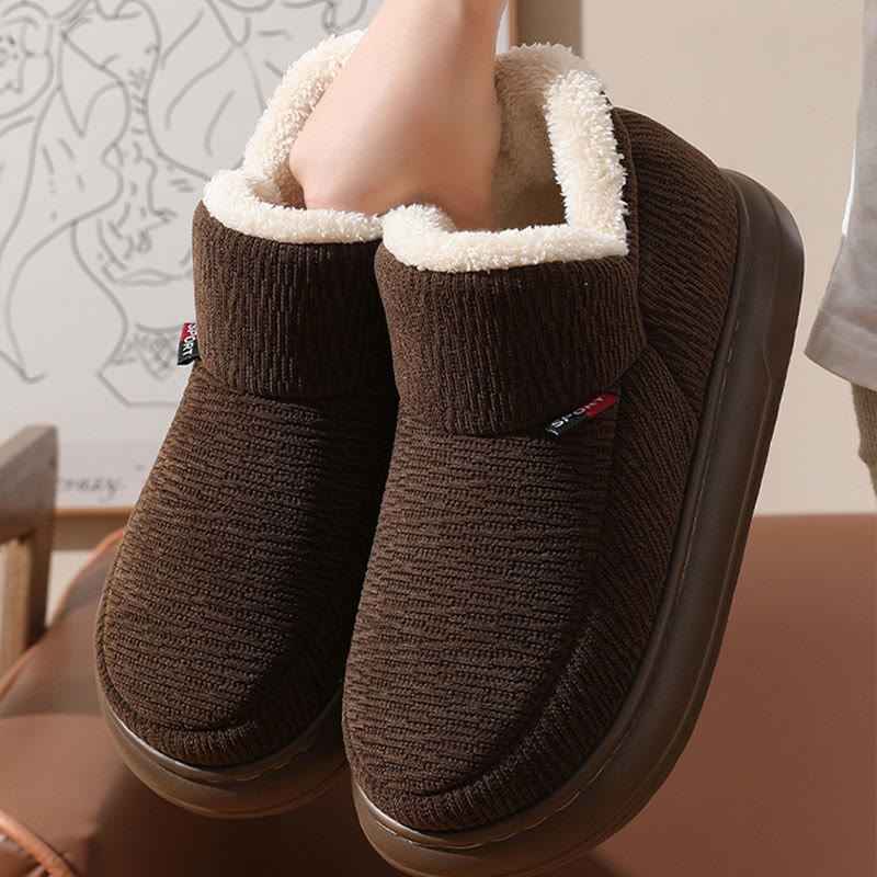 Plusock Plus Size Comfortable Warm Slippers - image 1