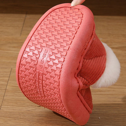 Plusock Plus Size Simple Cozy Design Slippers - image 5