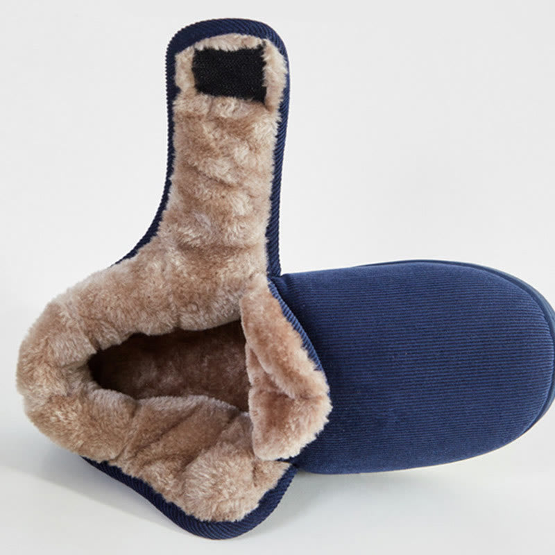 Plusock Plus Size Warm Lightweight Sole Slippers - image 14