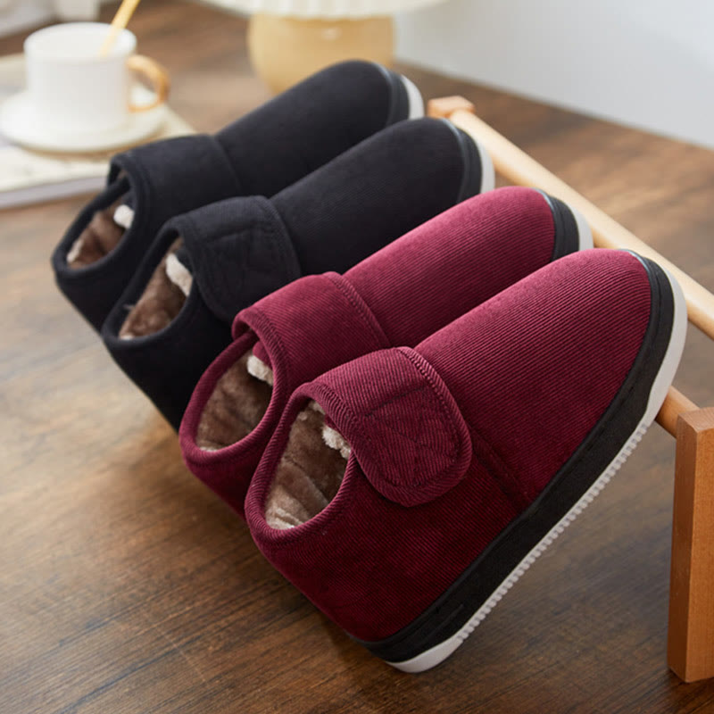 Plusock Plus Size Warm Lightweight Sole Slippers - image 6