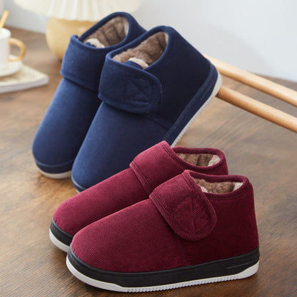 Plusock Plus Size Warm Lightweight Sole Slippers - image 9