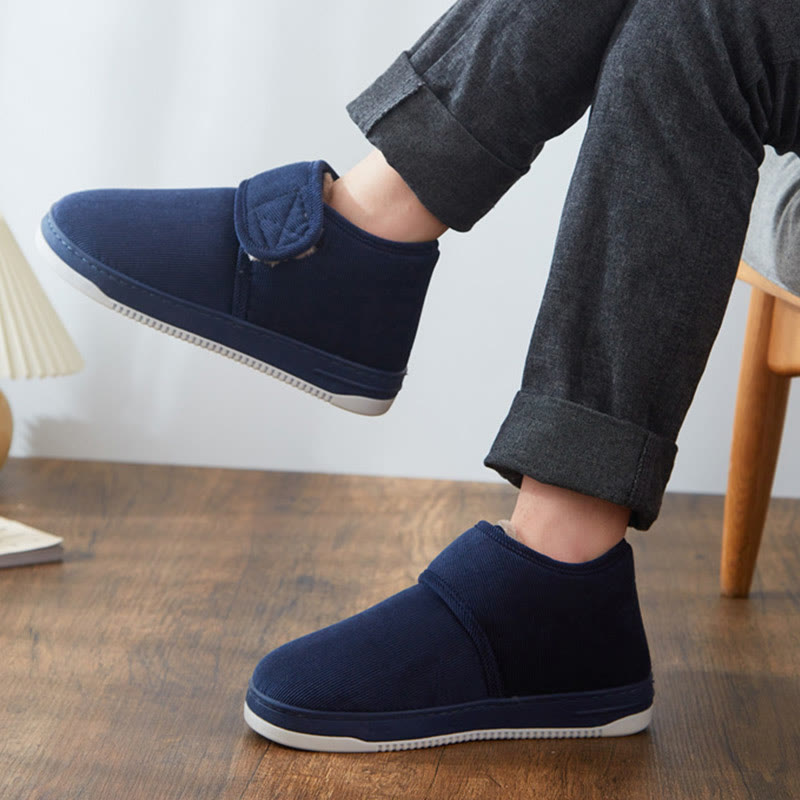 Plusock Plus Size Warm Lightweight Sole Slippers - image 3