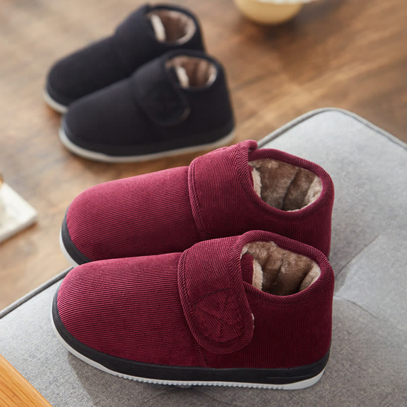Plusock Plus Size Warm Lightweight Sole Slippers - image 8
