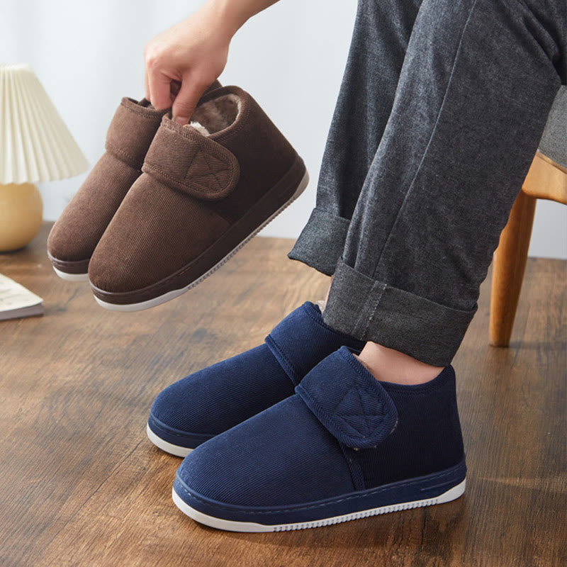 Plusock Plus Size Warm Lightweight Sole Slippers - image 1