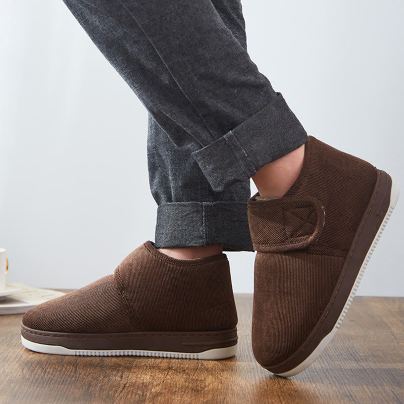 Plusock Plus Size Warm Lightweight Sole Slippers - image 4