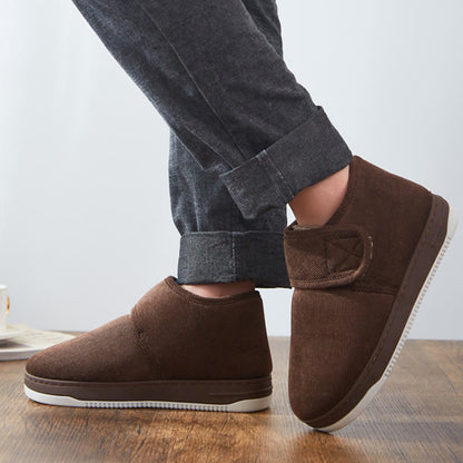 Plusock Plus Size Warm Lightweight Sole Slippers - image 4