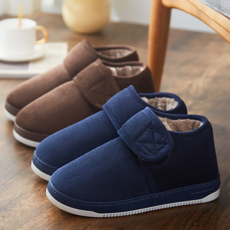 Plusock Plus Size Warm Lightweight Sole Slippers - image 7