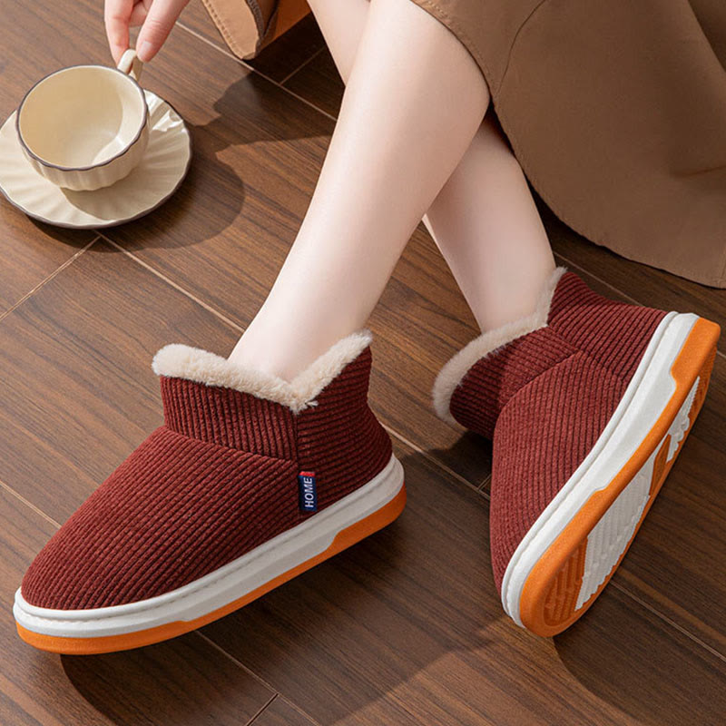 Plusock Plus Size Extra Thick Fleece Lining Slippers - image 4