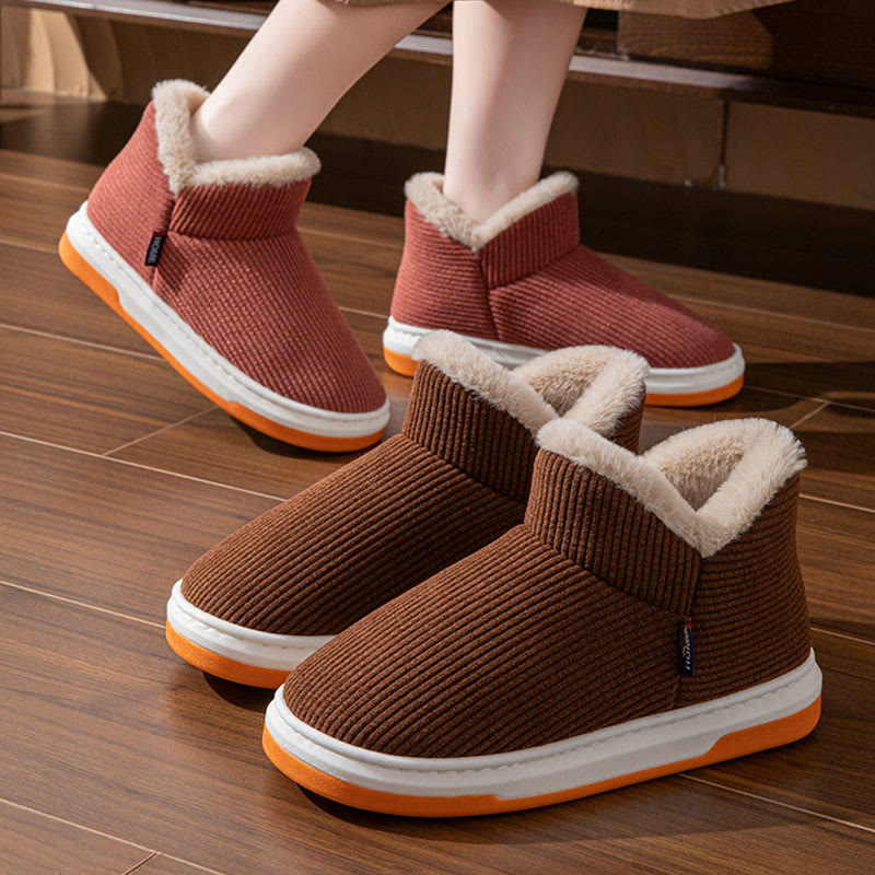 Plusock Plus Size Extra Thick Fleece Lining Slippers - image 1