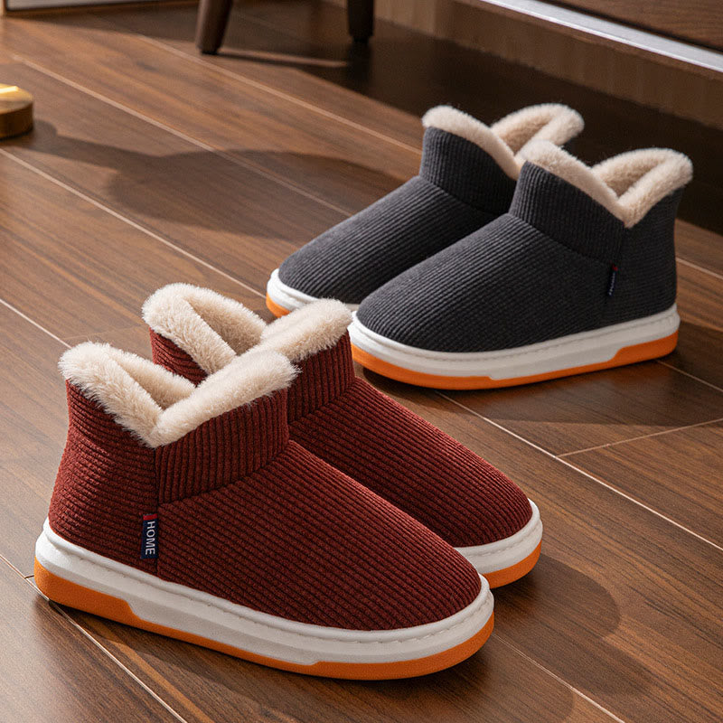 Plusock Plus Size Extra Thick Fleece Lining Slippers - image 7