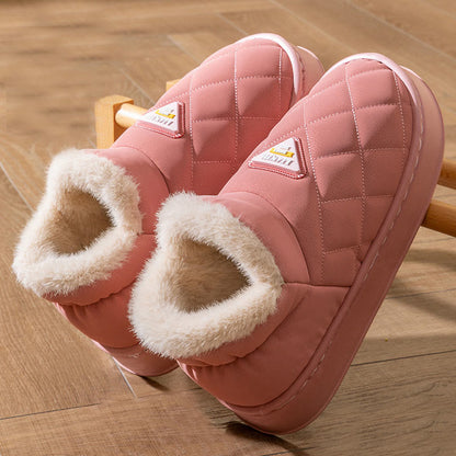 Plusock Plus Size Cozy Minimalist Slippers - Pink - EU45-46(US11-12) - image 9