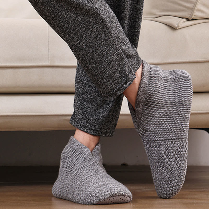 Plusock Plus Size Foldable Design Slipper Socks - image 2
