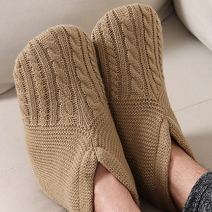 Plusock Plus Size Foldable Design Slipper Socks - image 10