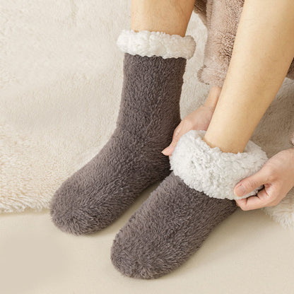 Plusock Plus Size Skin Friendly Feel Slipper Socks - image 7