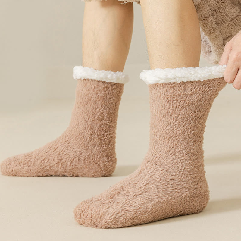 Plusock Plus Size Skin Friendly Feel Slipper Socks - image 3