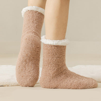 Plusock Plus Size Skin Friendly Feel Slipper Socks - image 5