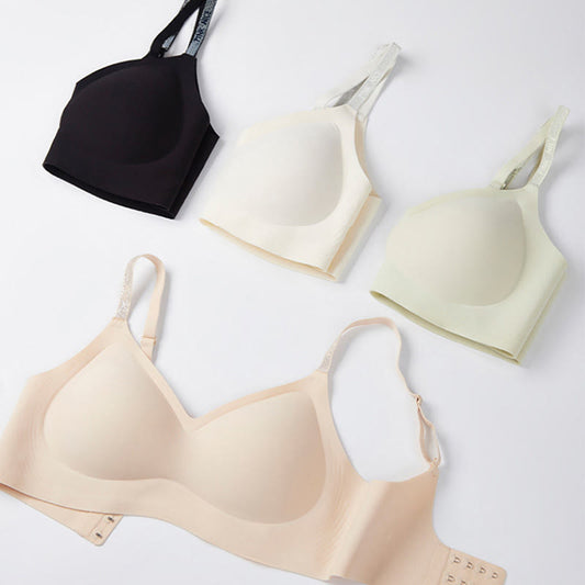 Plusock Camellia Micro Capsule Fragrance Wireless Bra - image 0