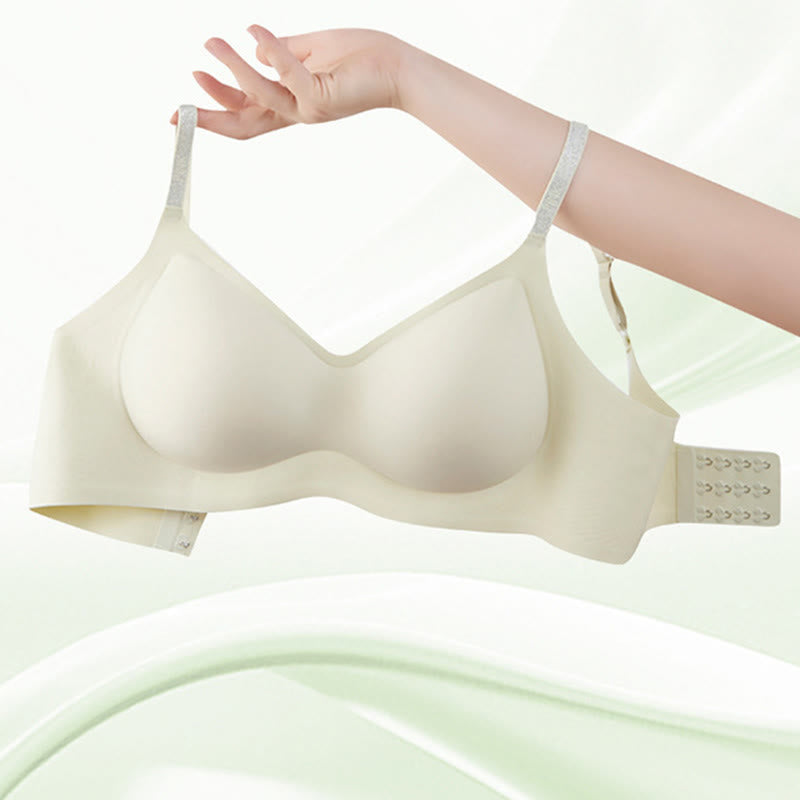 Plusock Camellia Micro Capsule Fragrance Wireless Bra - image 5