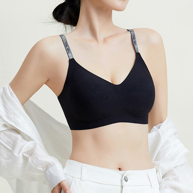 Plusock Camellia Micro Capsule Fragrance Wireless Bra - image 1