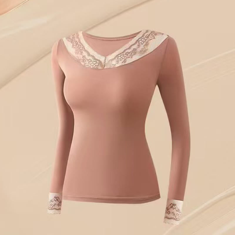 Plusock Camellia Fragrance Infused Base Layer Top - Pink - XL - Top - image 8
