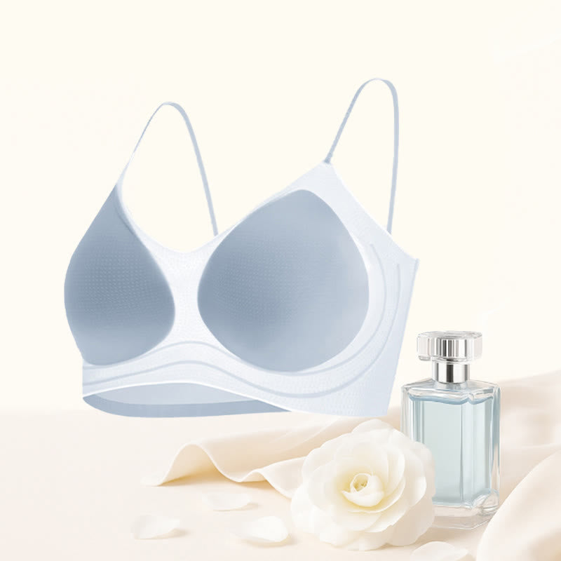 Plusock Camellia fragrance Wireless Bra - image 9