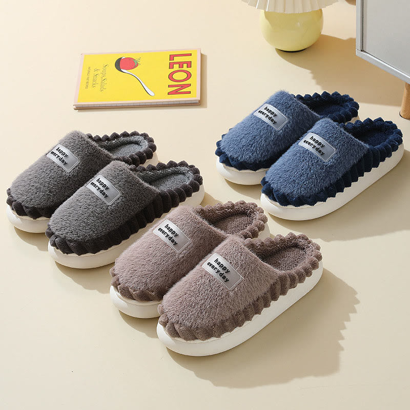 Plusock Plus Size Happy Everyday Slippers - image 0