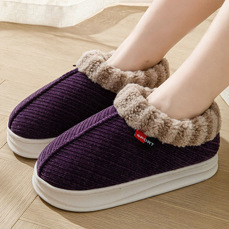 Plusock Plus Size Soft Plush Slippers - image 3