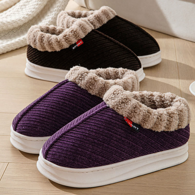 Plusock Plus Size Soft Plush Slippers - image 5