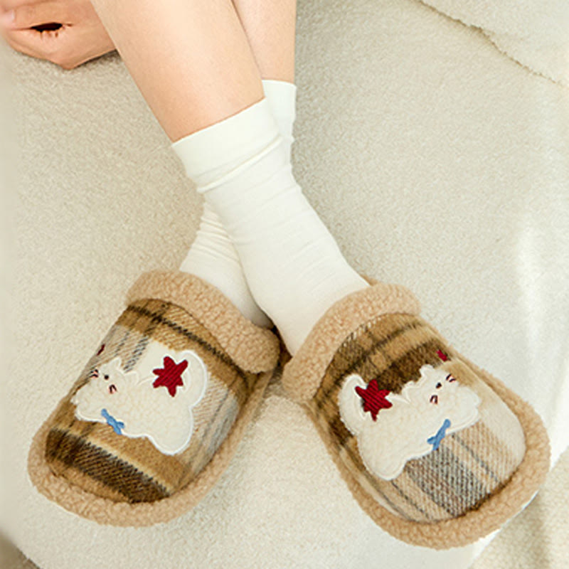 Plusock Plus Size Cute Cat Slippers - image 1