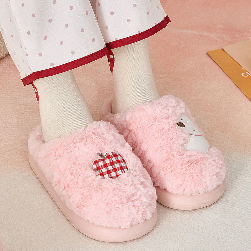 Plusock Plus Size Plush Puppy Slippers - image 3