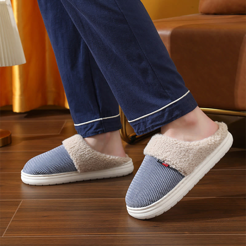 Plusock Plus Size Thick Fleece Lining Slippers - image 3