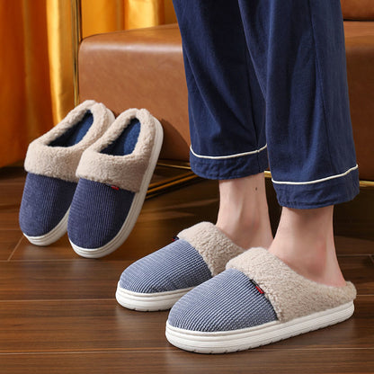 Plusock Plus Size Thick Fleece Lining Slippers - image 0