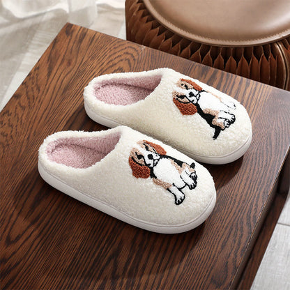 Plusock Plus Size Beagle Slippers - image 2
