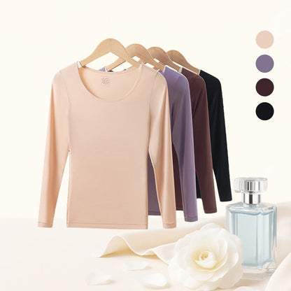 Plusock Camellia Essence Warming Base Layer Top - image 0