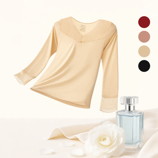 Plusock Camellia Fragrance Infused Base Layer Top - image 0